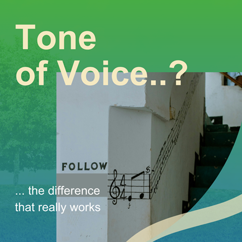 What exactly do we mean by tone of voice?